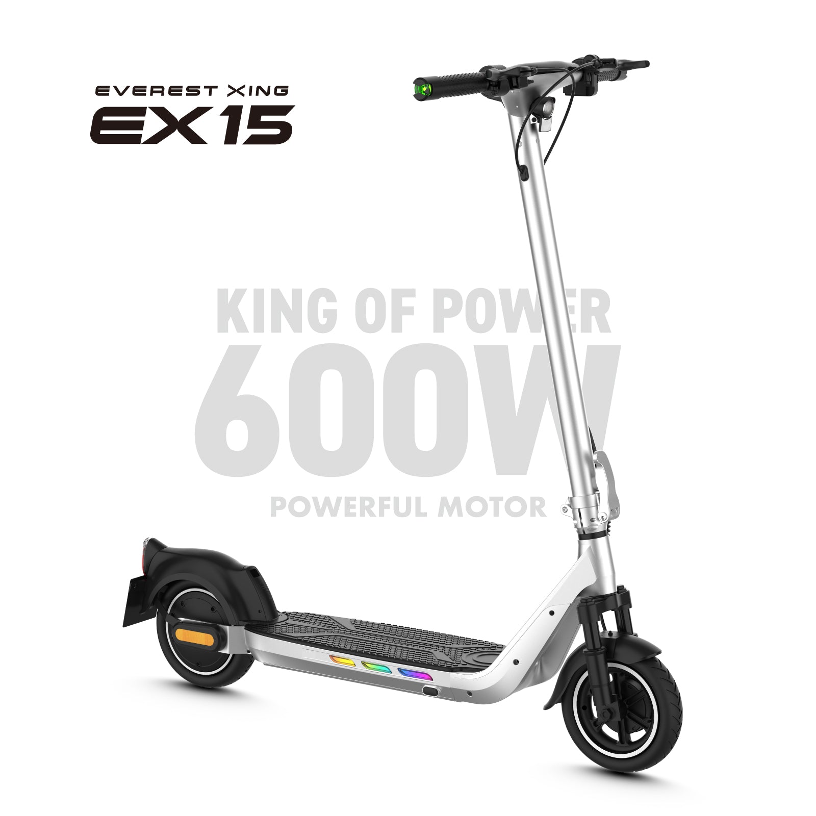 EVEREST XING EX15│ 600Wモーター搭載│特定小型原付モデル│電動キックボード