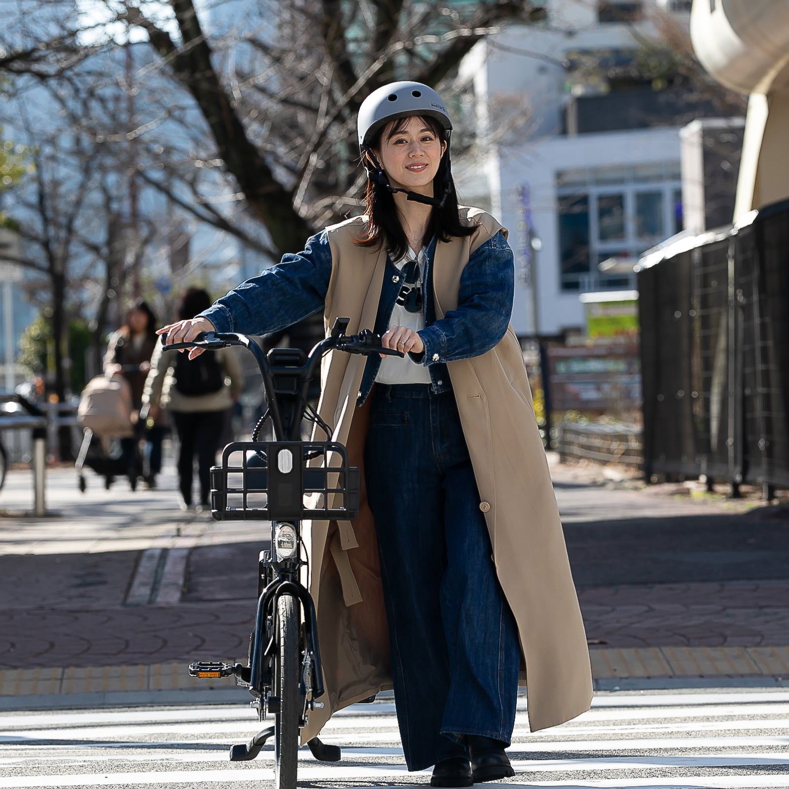 EVEREST XING CITY+ 電動アシスト自転車 子供乗せ対応 型式認定あり【数量限定 リアキャリアをプレゼント】