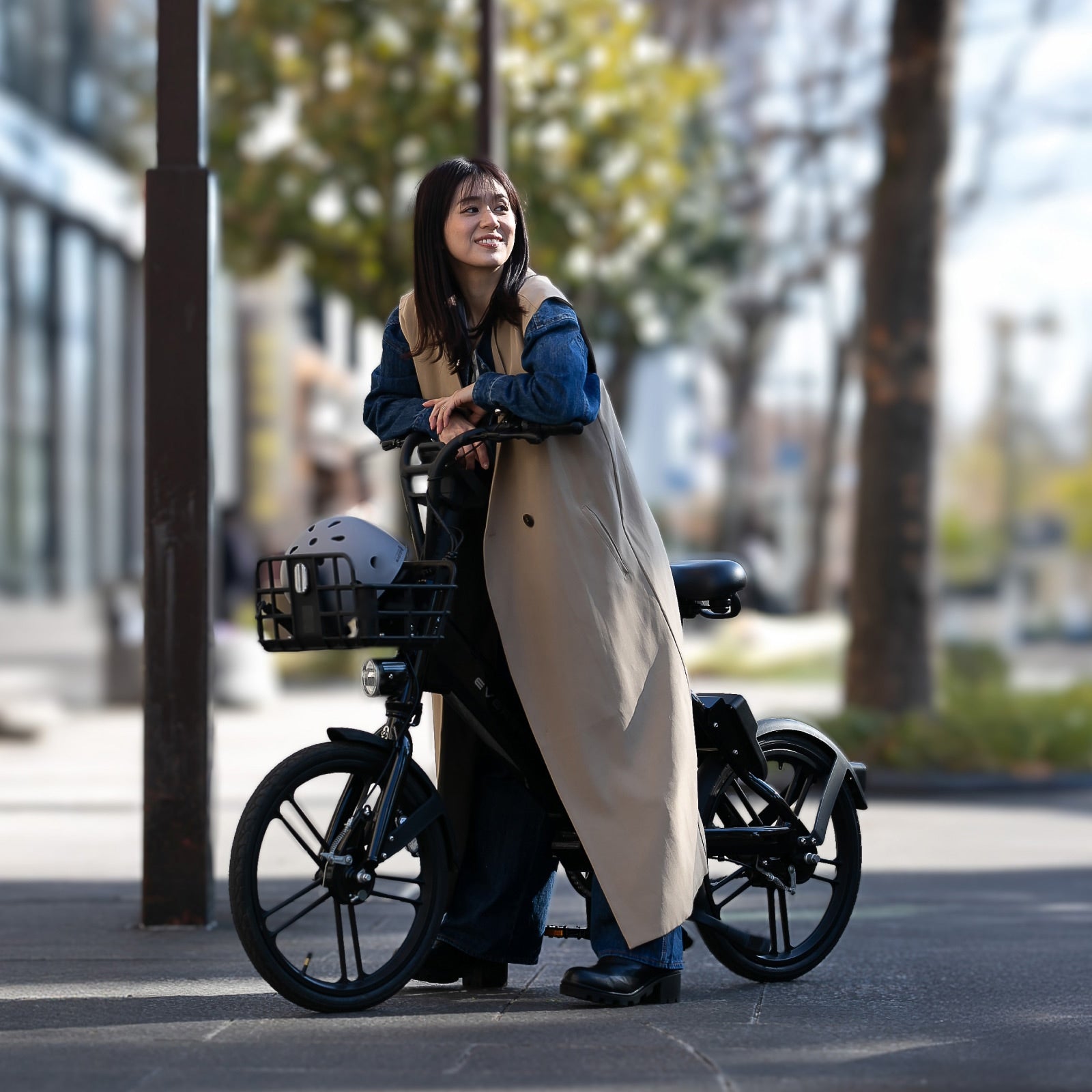 EVEREST XING CITY+ 電動アシスト自転車 子供乗せ対応 型式認定あり【数量限定 リアキャリアをプレゼント】