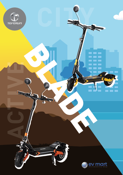 スーパーセール【30%OFF】BLADE MINI  電動キックボード  500W（公道走行可能 / 原付一種）【ev mart 横浜本牧店お渡し限定】